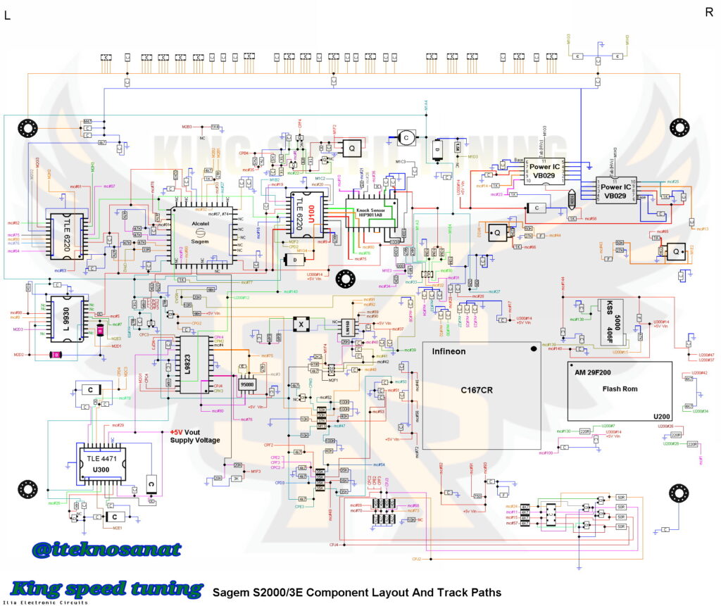 تصویر نقشه داخلی ایسیو ساژم S2000-3E