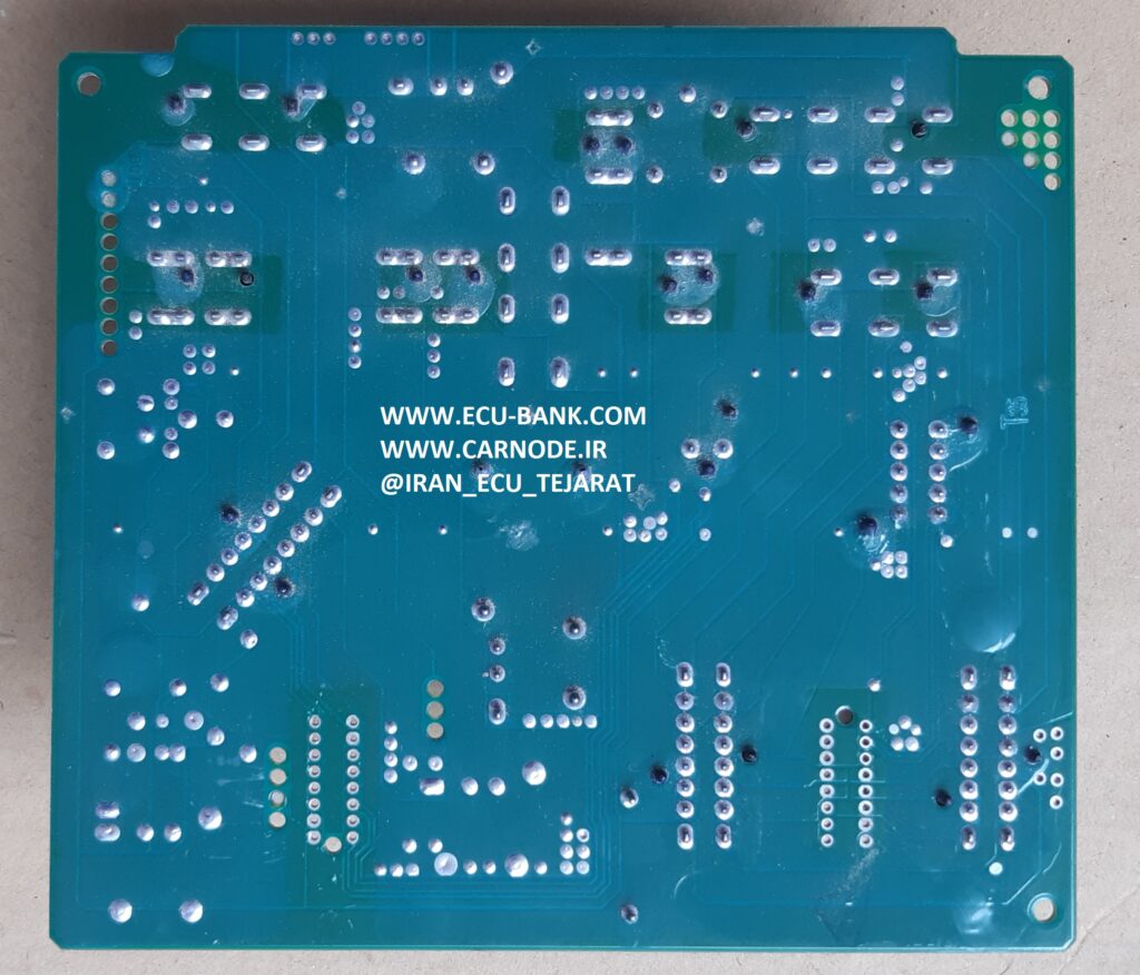 زیر برد رله و سوکت و فیوز BSI 