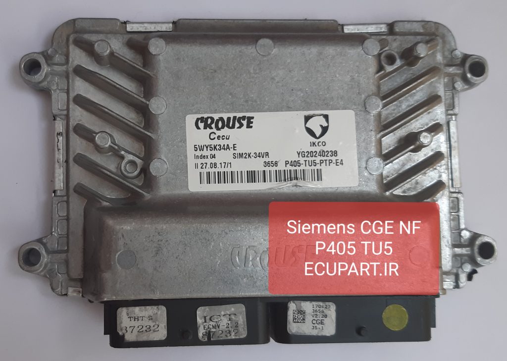 ایسیو زیمنس شبکه دار CGE برای پژو 405 موتور TU5